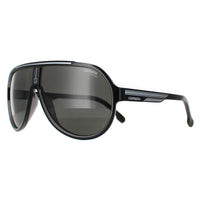 Carrera Sunglasses 1057/S 08A M9 Black Grey Grey Polarized