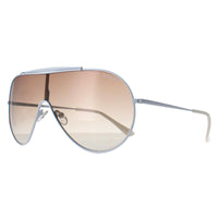 Guess Sunglasses GF0370 21F White Brown Gradient