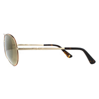 Police Sunglasses SPL966N Origins 12 320G Rose Gold Havana Brown Gold Mirror