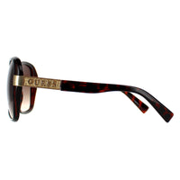 Guess Sunglasses GF0371 52F Dark Havana Brown Gradient
