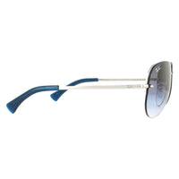 Ray-Ban Sunglasses RB3449 91290S Silver Clear Blue Grey Gradient