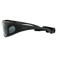 Polaroid Suncovers Fit Over Glasses Sunglasses P8900 KIH Y2 Black Grey Polarized