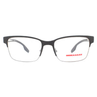 Prada Sport Glasses Frames PS55IV 6BJ1O1 Black and Gunmetal Rubber Men