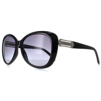 Karen Millen Sunglasses KM5049 001 Black Dark Grey Gradient