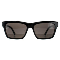Saint Laurent Sunglasses SL M104 002 Shiny Black Dark Grey