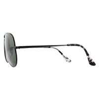 Ray-Ban Sunglasses Aviator Metal II RB3689 914831 Black Green