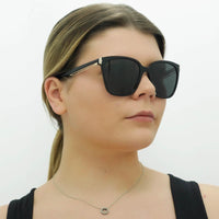 Bvlgari Sunglasses BV8245 501/87 Black Dark Grey