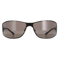 Police Sunglasses S8295 0568 Total Shiny Gunmetal Grey Green