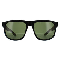 Dragon Sunglasses Sesh 41056-038 Matte Black Lumalens Dark Green