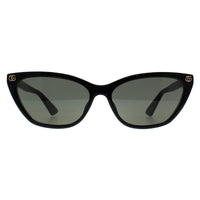 Gucci Sunglasses GG1815S 001 Shiny Black Grey