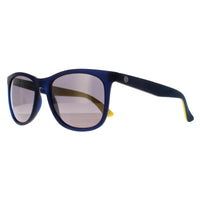 Smarty Sunglasses X2916 G Frosty Matte Black Blue Rubber Yellow Grey