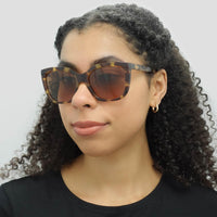 Ralph by Ralph Lauren Sunglasses RA5265 583613 Shiny Sponged Havana Brown Gradient