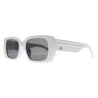 Montana Sunglasses MP194 D Shiny White Smoke Polarized