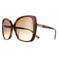 Jimmy Choo Sunglasses BECKY/F/S 086 HA Havana Brown Gradient