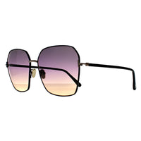 Tom Ford Sunglasses Claudia FT0839 01B Shiny Black Grey Gradient