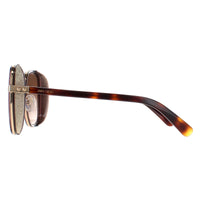 Jimmy Choo Sunglasses ELVA/S FG4 HA Brown Gold Brown Gradient