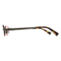 Miu Miu Sunglasses MUA54S ZVN70O Pale Gold Clear Gradient Pink