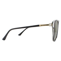 Jimmy Choo Sunglasses ALY/F/S AE2 FQ Black Gold Glitter Grey Gradient Mirror