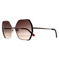 Guess Sunglasses GF0387 32F Gold Brown Brown Gradient