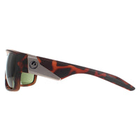 Dragon Sunglasses Deadlock 41898-246 Matte Tortoise Lumalens G15 Green