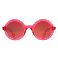 Moncler Sunglasses ML0005 75Z Shiny Fuchsia Purple Gradient Mirrored