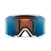 Smith Ski Goggles Squad2 1CP 0OZ 4L White Vapor ChromaPop Pro Photochromic Blue Mirror