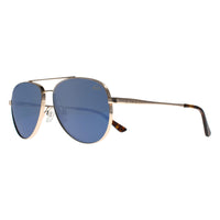 Quiksilver Sunglasses QS3006 SGLD Shiny Gold Blue