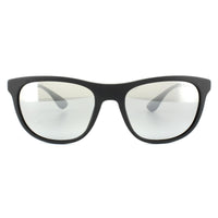 Prada Sunglasses 04SS TKM1A0 Matt Grey Light Grey Gradient Mirror