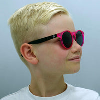Smarty Sunglasses X2944 E Transparent Pink Black Grey
