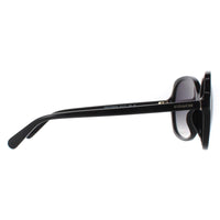 Coach Sunglasses HC8360U 5002T3 Black Grey Gradient Polarized