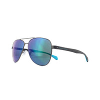 Hugo Boss Sunglasses BOSS 1077/S V81 Z9 Dark Ruthenium & Black Green Mirror