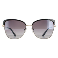 Guess Sunglasses GU7738 01B Shiny Black Smoke Gradient