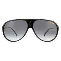 Carrera Sunglasses Hot 65 807/9O Black Dark Grey Gradient