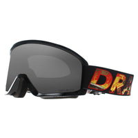 Dragon Ski Goggles DX3 Plus OTG 400 Klash Lumalens Silver Ionized & Rose