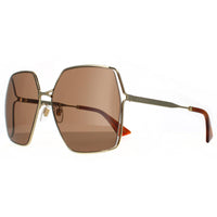 Gucci Sunglasses GG0817S 002 Gold Brown