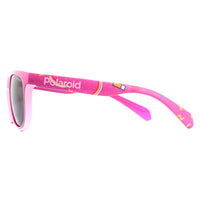 Polaroid Kids Sunglasses PLD 8035/S MU1 M9 Fuschia Grey Polarized