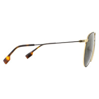 Burberry Sunglasses BE3108 1293/3 Gold and Matte Black Brown