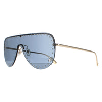 Versace Sunglasses VE2230B 125280 Pale Gold Dark Blue