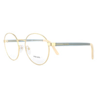 Prada Glasses Frames PR52XV 5AK1O1 Gold Women
