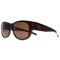 Smarty Sunglasses SE2200 Fit Over A Dark Havana Brown Polarized