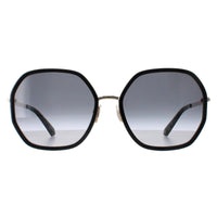 Kate Spade Sunglasses Nicola/G/S RHL 9O Gold Black Grey Gradient