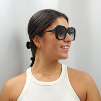 Chloe Sunglasses CH0125S 001 Black Grey Gradient