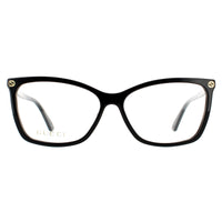 Gucci Glasses Frames GG0025O 001 Black Women