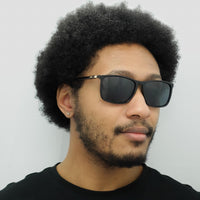 Hugo Boss Sunglasses BOSS 0665/S/IT 2M2 IR Black Gold Grey