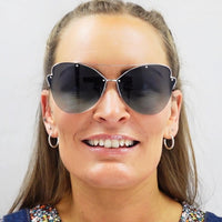 Tiffany Sunglasses 3063 60074L Black Blue Gradient