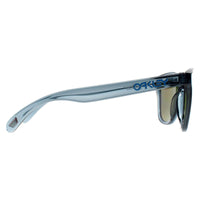 Oakley Sunglasses Frogskins OO9013-F6 Crystal Black Prizm Sapphire Polarized