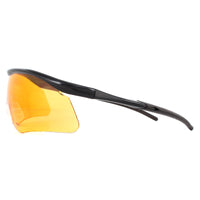 Eyelevel Impact Shooting Safety Glasses Sunglasses Black Orange Shatterproof