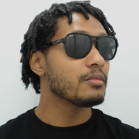 Ray-Ban Sunglasses State Side RB4356 601/B1 Polished Black Dark Grey