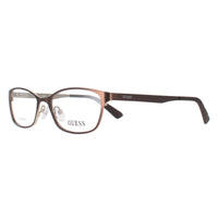 Guess Glasses Frames GU2563 049 Brown Rose Gold Women