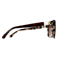 Michael Kors Sunglasses MK2201 Malia 395173 Dark Tortoise and Cream Tortoise Brown